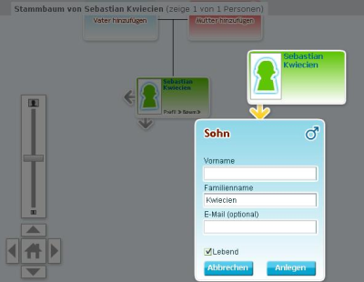 Definiowanie drzewa genealogicznego